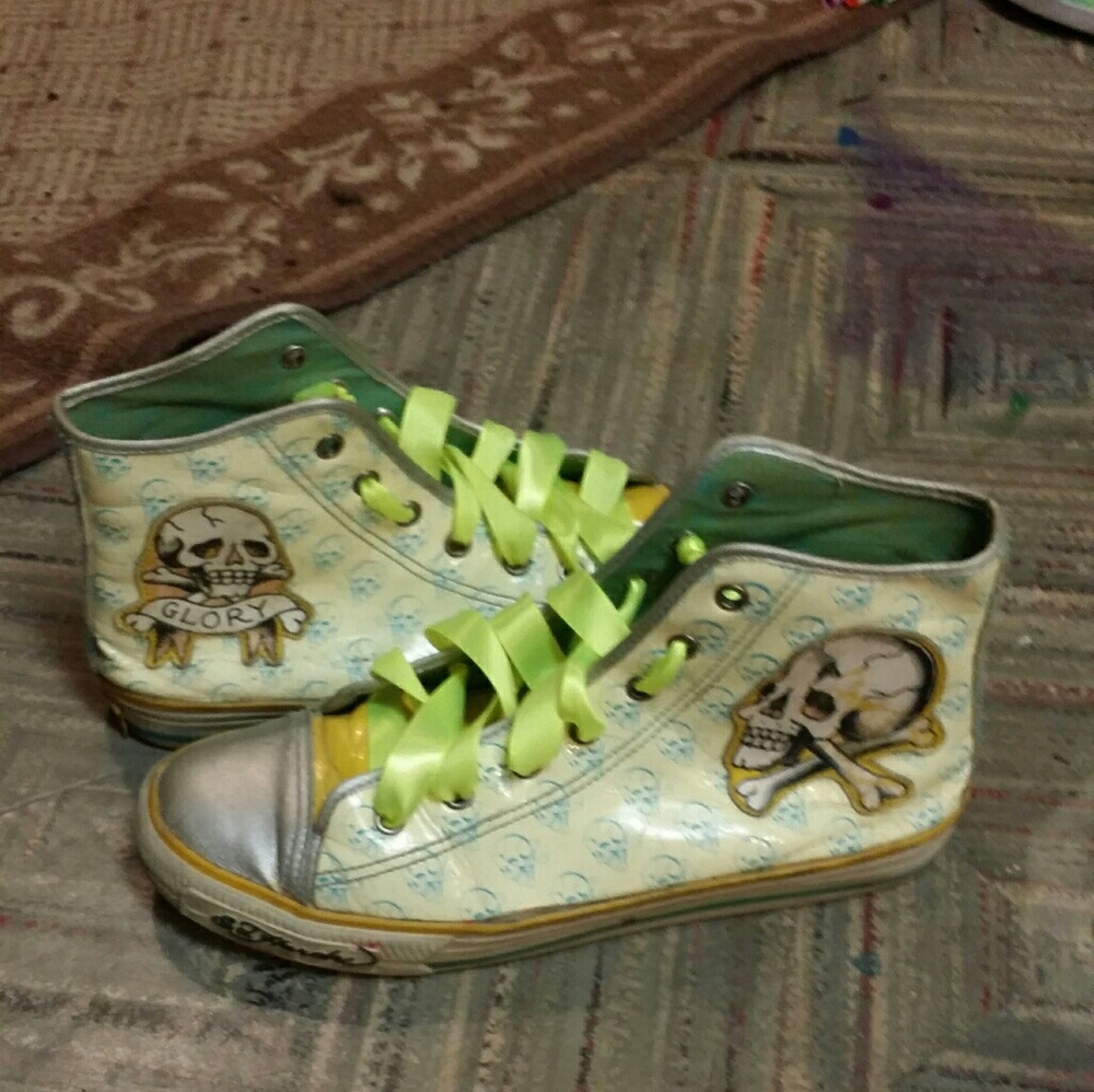 Ed hardy high tops